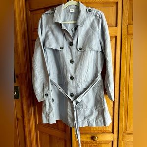 Cabi large light purple, light jacket with belt